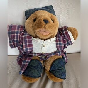 Plush Bear ready for bed